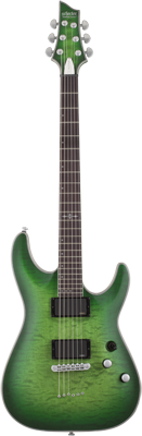 C-1 Platinum Satin Green Burst