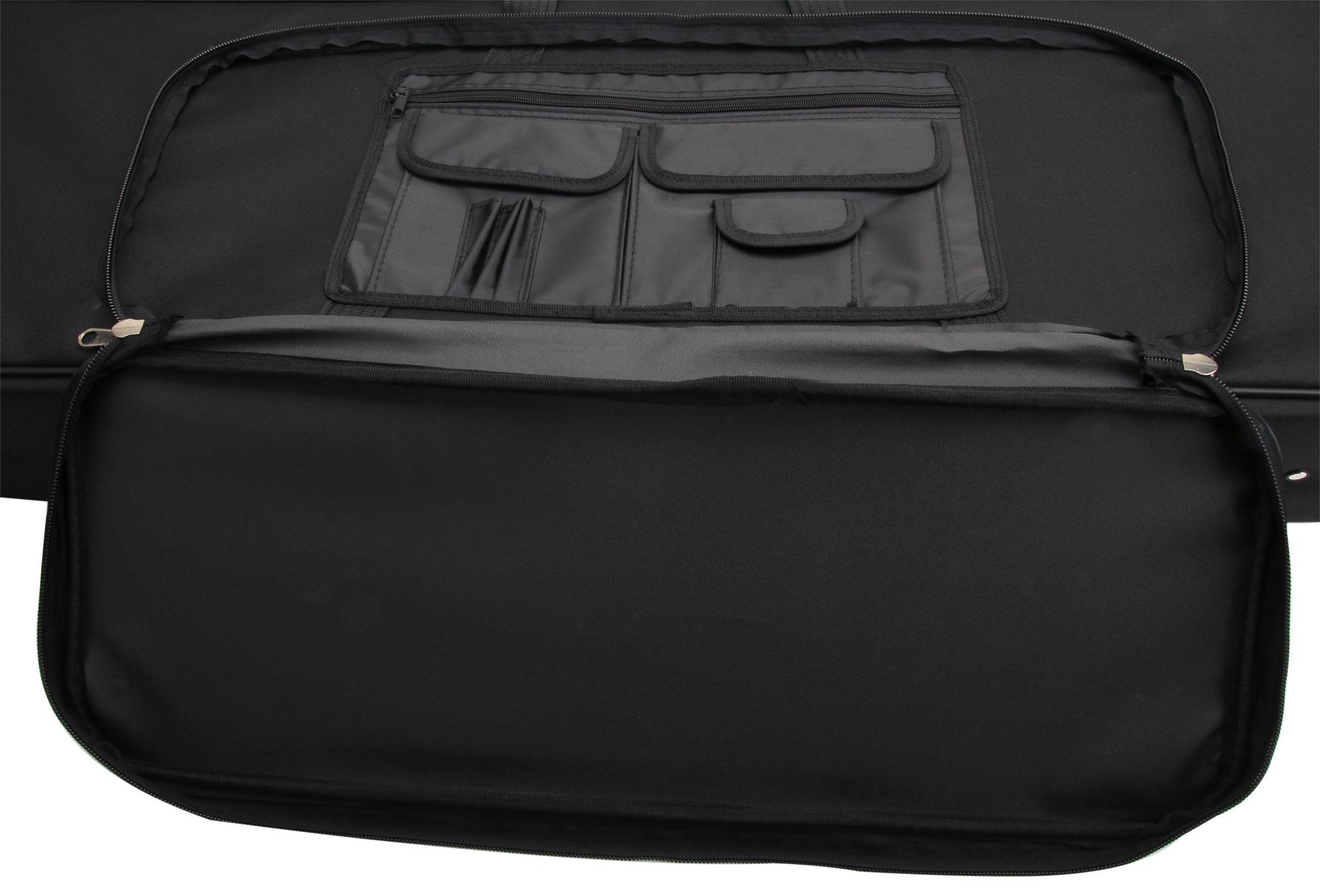 Keyboardtasche Hardtrolley KHT-115 mit Rollen Innenmasse:115cm x 45cm x 16cm