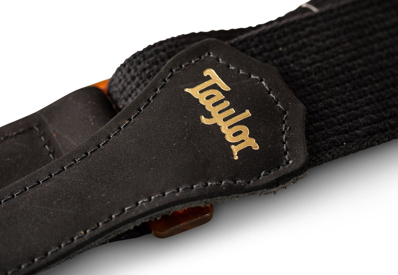 GS Mini Strap,Black Cotton,2" 4002-20