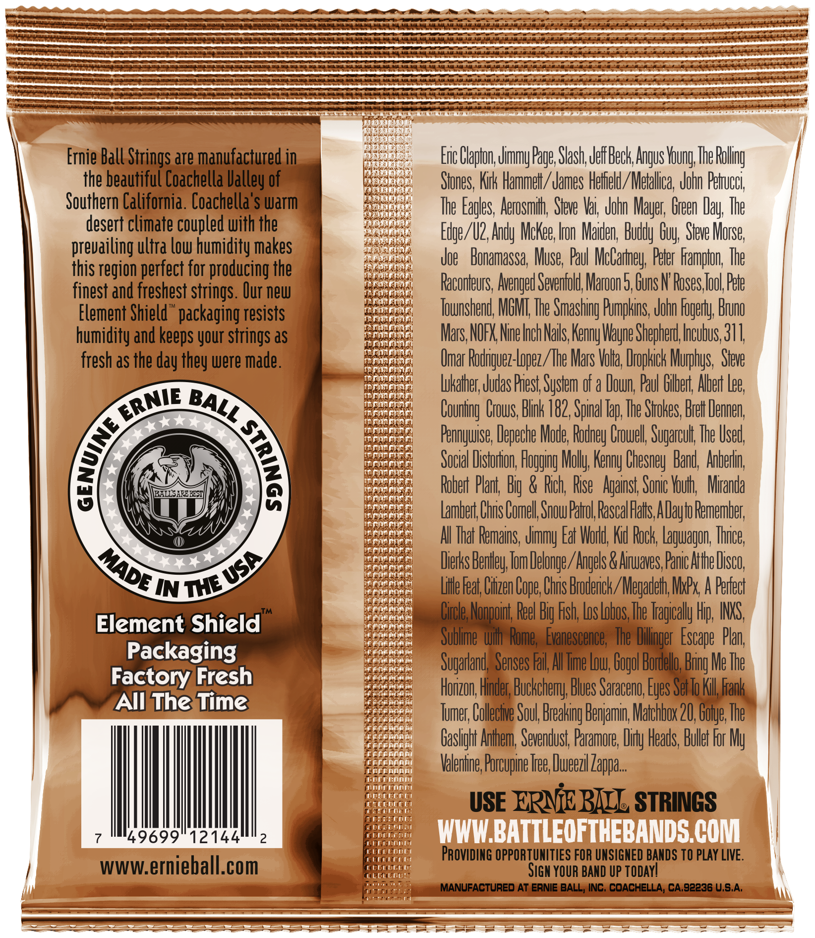 Earthwood Phosphor Bronze, Medium 013-056