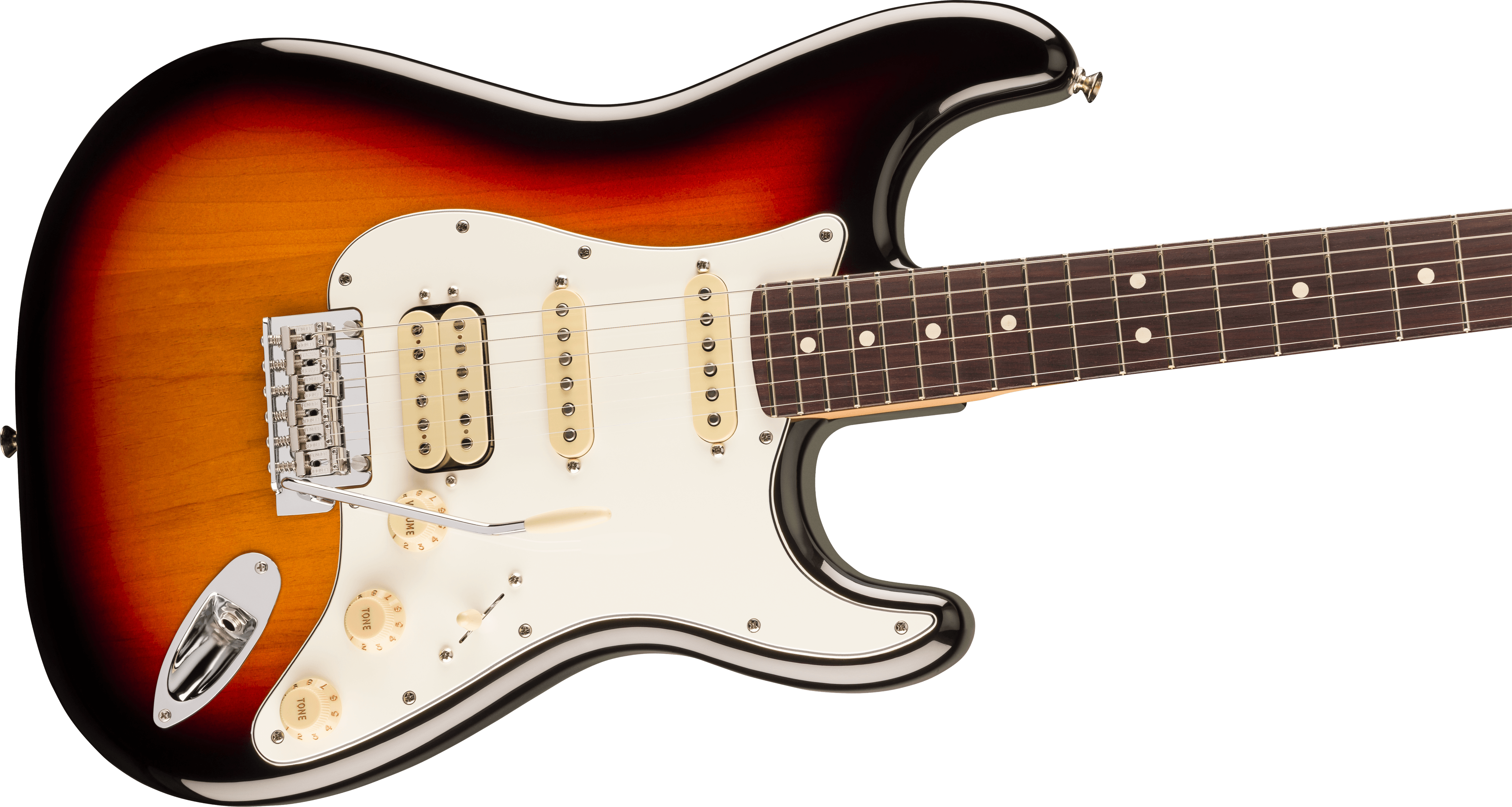 Player II Stratocaster HSS RW 3-Color Sunburst Player II Stratocaster HSS RW 3-Color Sunburst