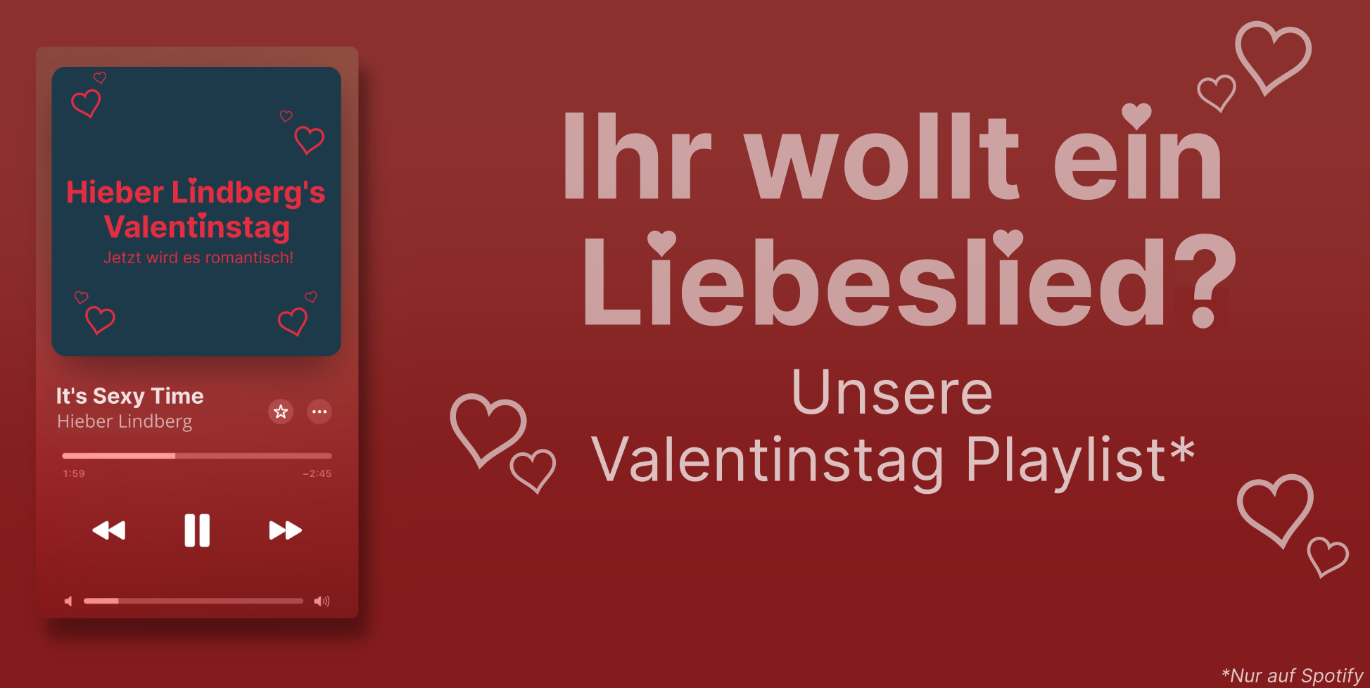 Ihr wollt ein Liebeslied?