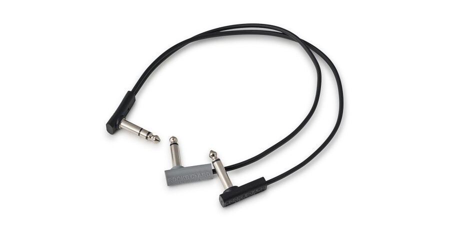 Flat Patch Y-Splitter Cable - 30 cm