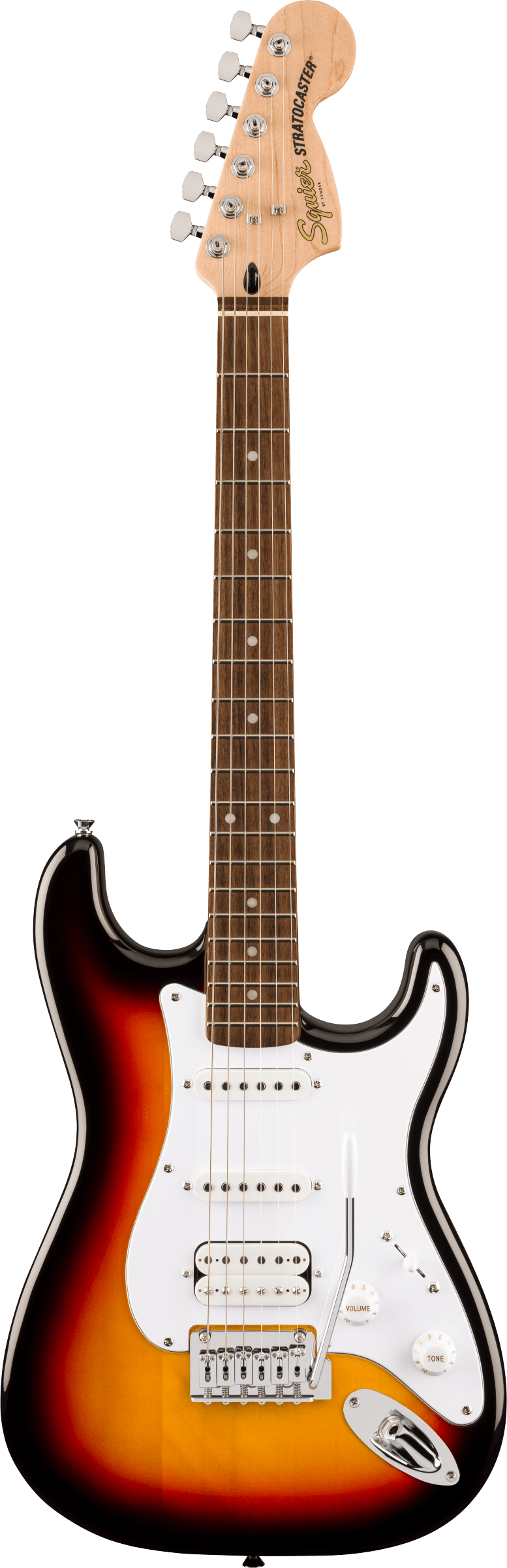 Affinity Series Stratocaster Junior HSS 3-Color Sunburst