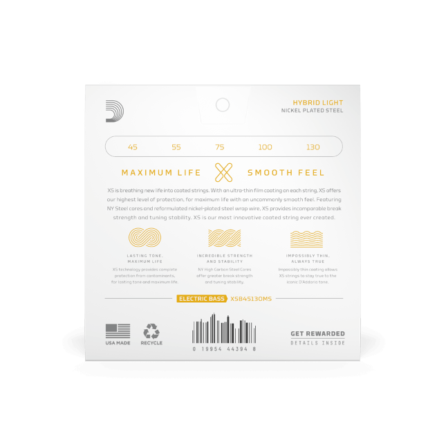 XSB45130SL 45-130 Hybrid Light 5-String, Multiscale