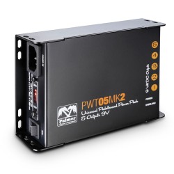 MI PWT 05 MK 2 Universelles 9V-Netzteil für Pedalboards 5 Ausgänge