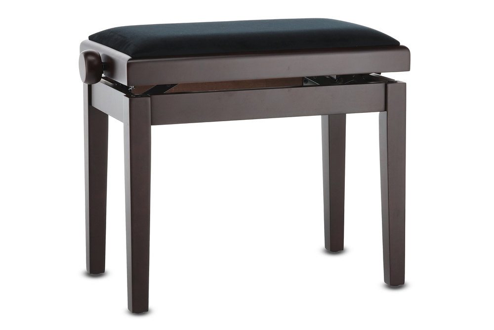 Klavierbank rosenholz matt DeLuxe