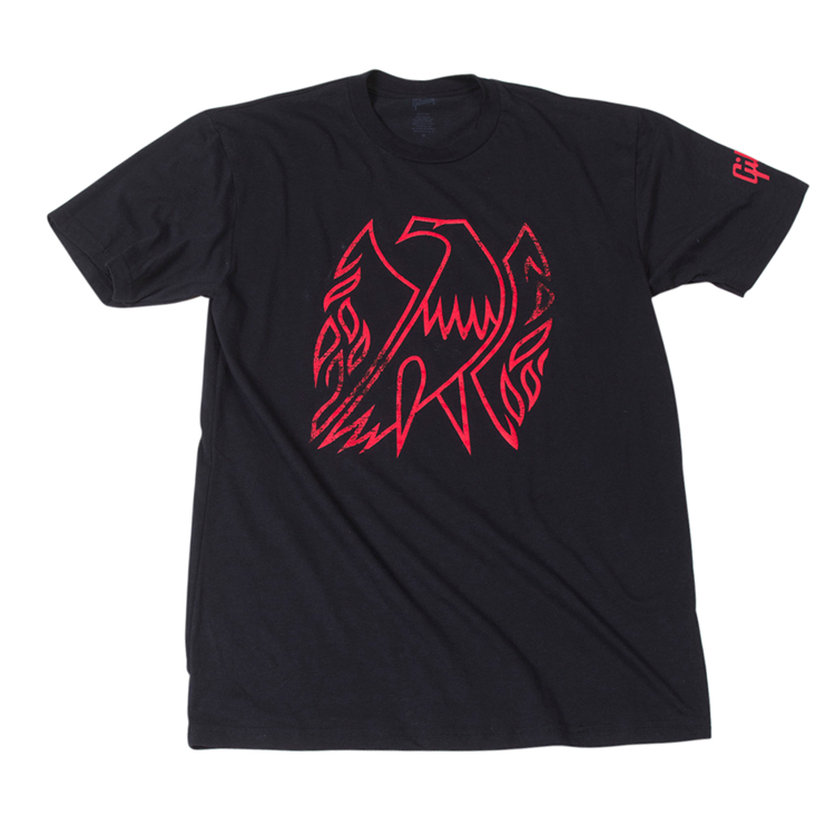 Firebird T Shirt Black Größe S