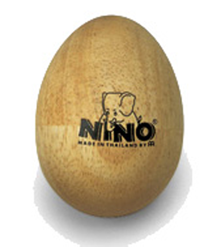 Wood Egg Shaker Medium