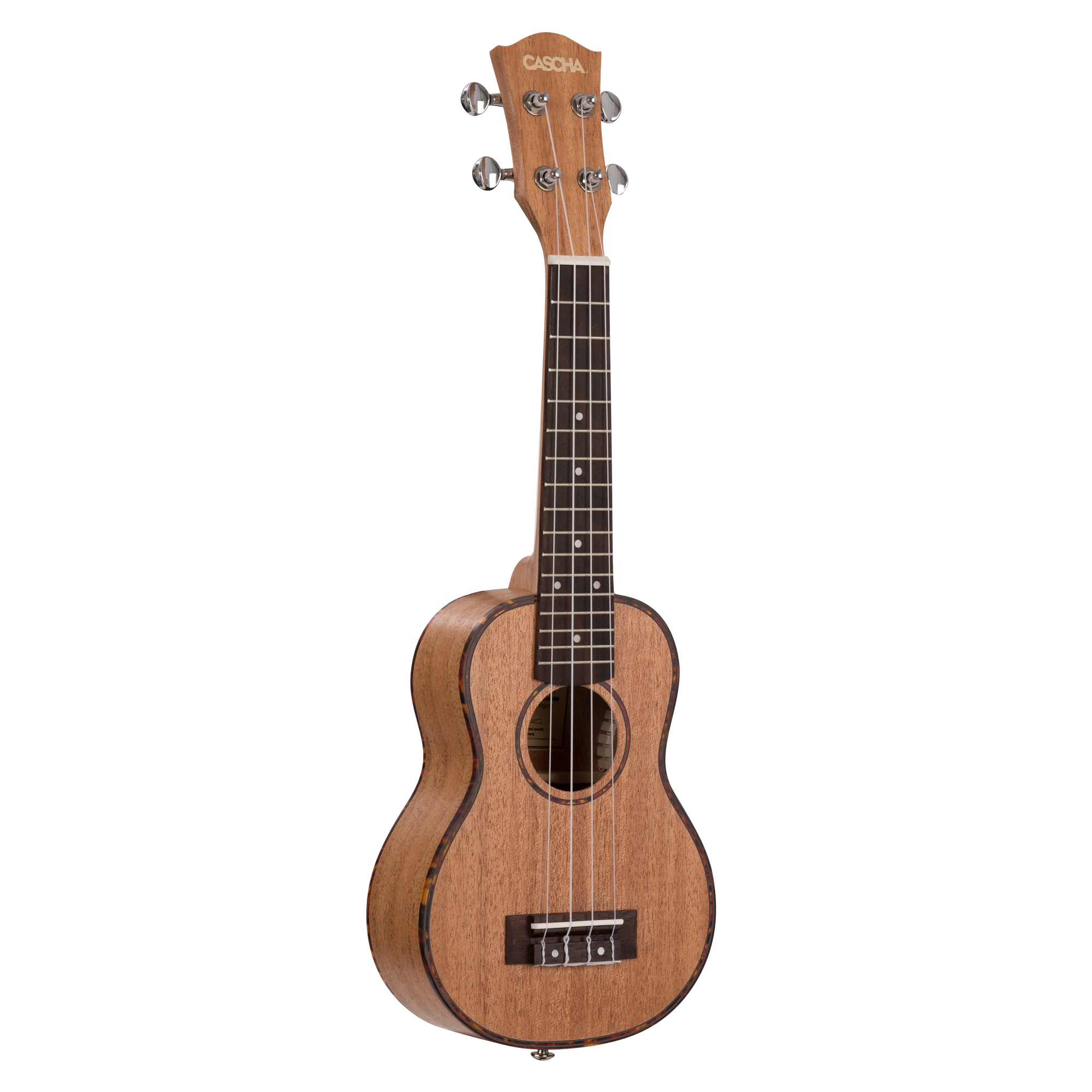 HH 2027 DE Premium Mahagony Sopran Ukulele Set