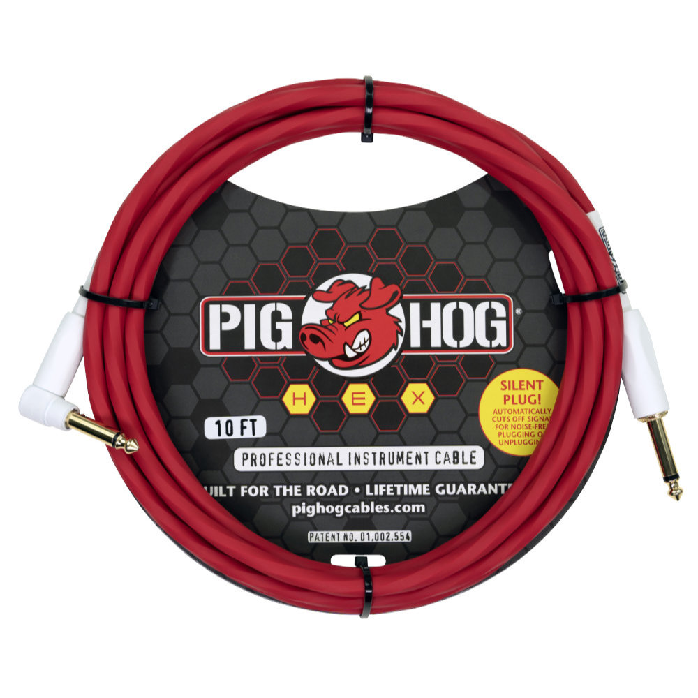 Hex Series Silent Cable 3m Candy Apple Red Winkel