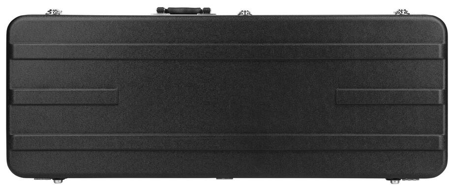 Electric Guitar ABS Case, Rectangular black Standard Line