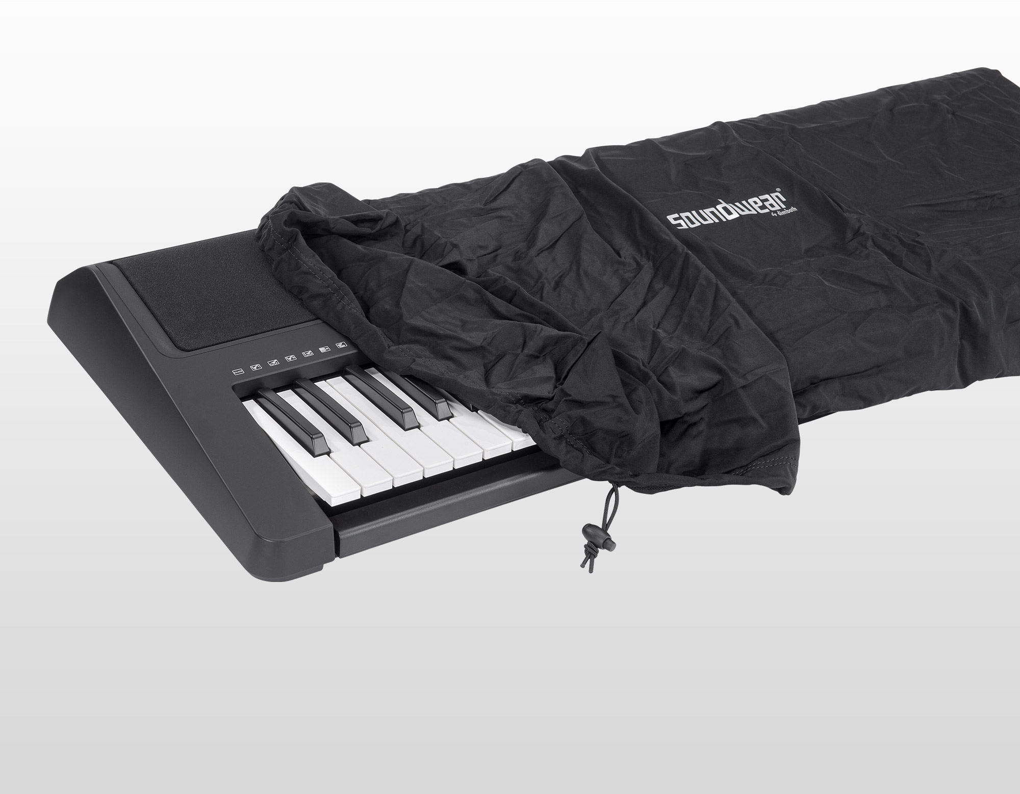 Abdeckung für Stagepiano SOUNDWEAR Masse: 125cm-150cm  Soundwear schwarz