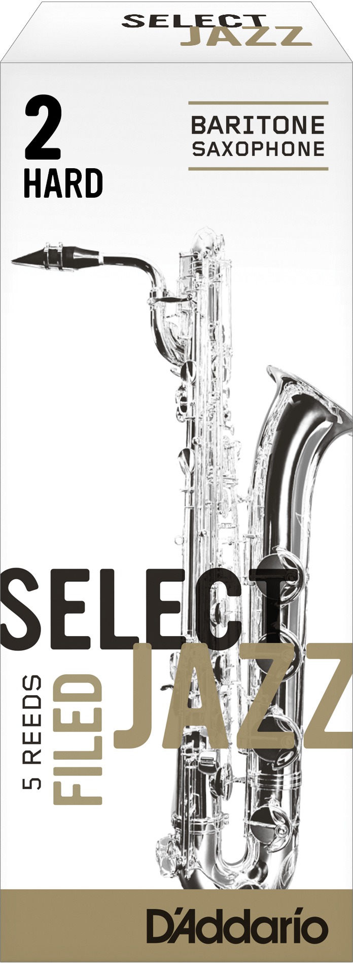 Jazz Select Organic Baritonsax filed 2H 5er Packung