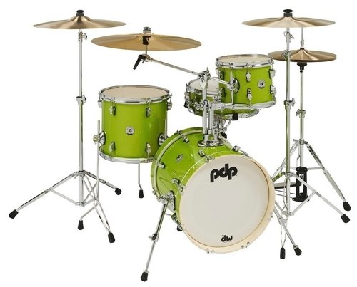 PDP New Yorker Shellpack, Green Sparkle, 10,13,16,14SD