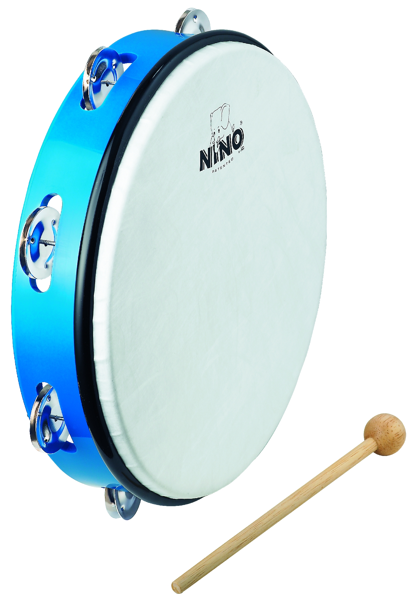 Jingle Drum ABS 10'' NINO-24B Blau