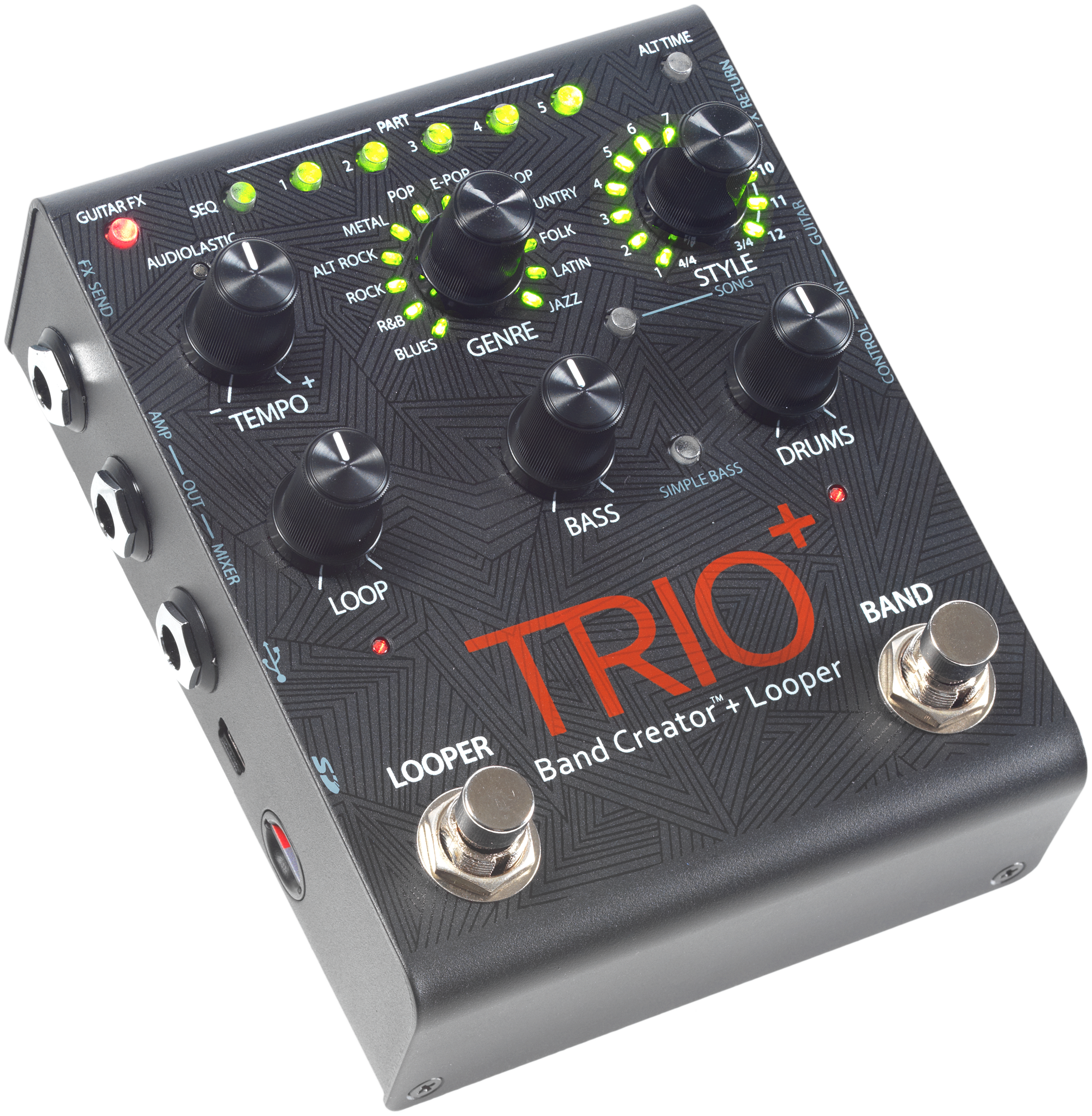 Trio+ Band Creator mit Looper