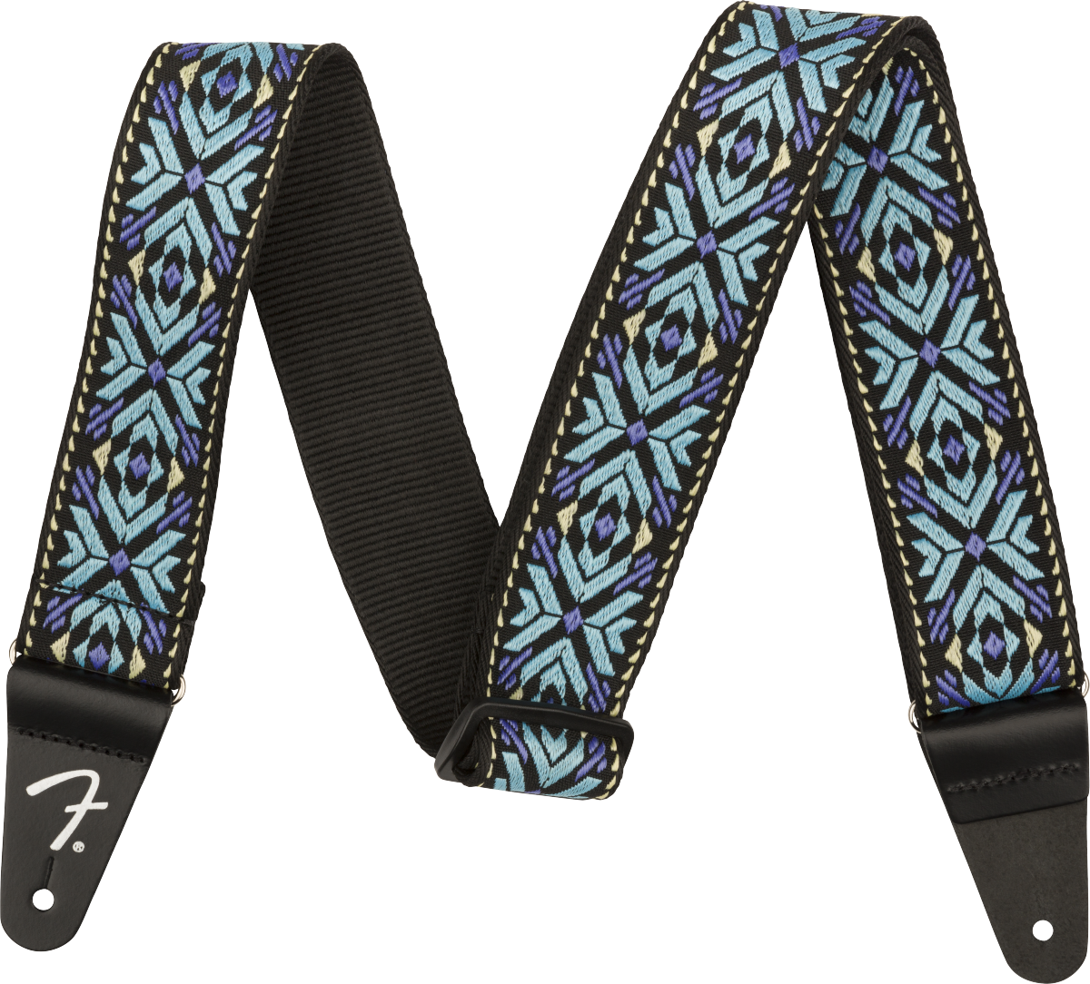 Pasadena Woven Strap Blue Snowflake