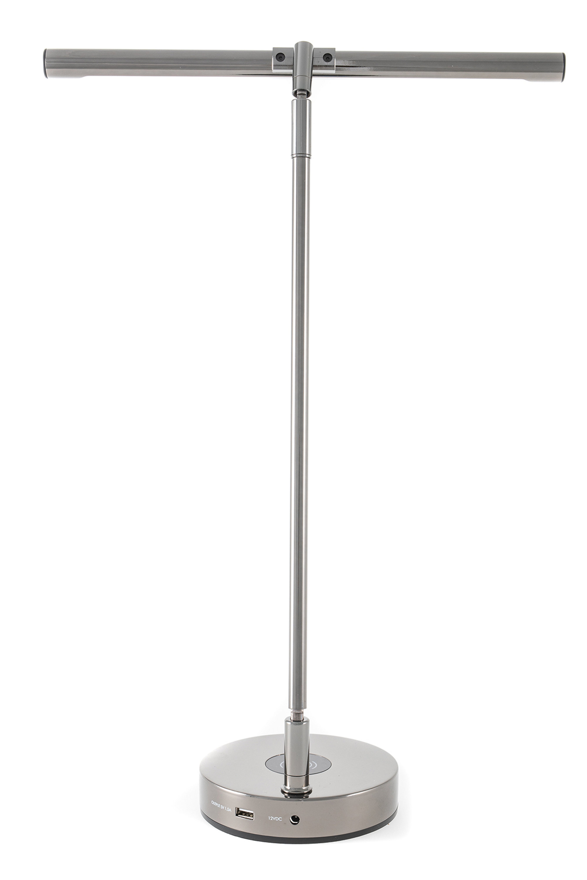 Pianoleuchte PL78 schwarz chrom