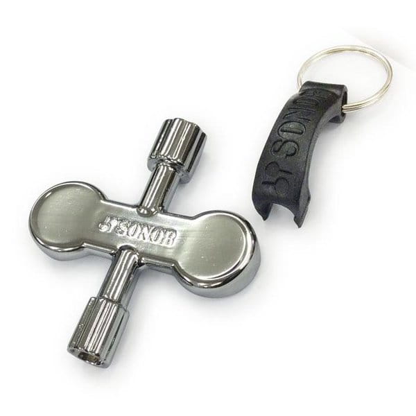 RK Rotor Key, Stimmschlüssel für Schlitz- und Vierkantschraube inkl. Befestigungsclip und Schlüsselring