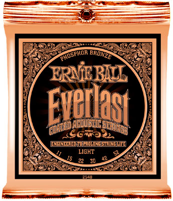 Everlast Coated 011 - 052 Phosphor Bronze