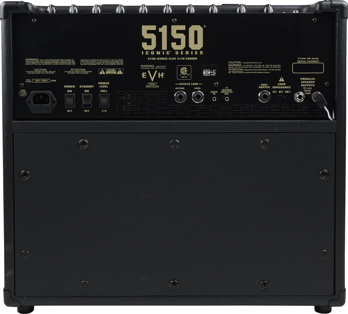 5150 Iconic 15W 1X10 Combo Black