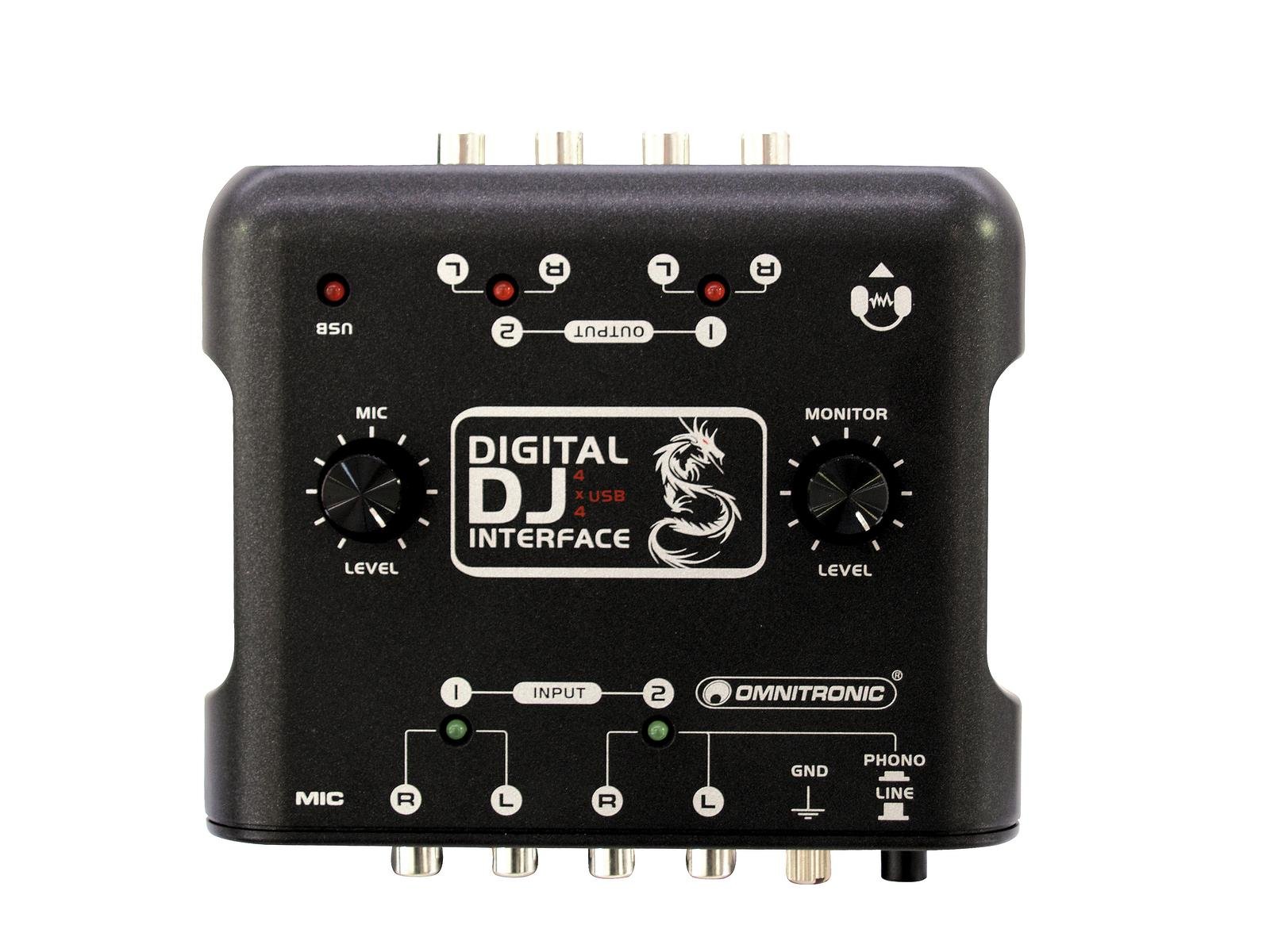 DDI 4x4 USB DJ Interface B-Ware