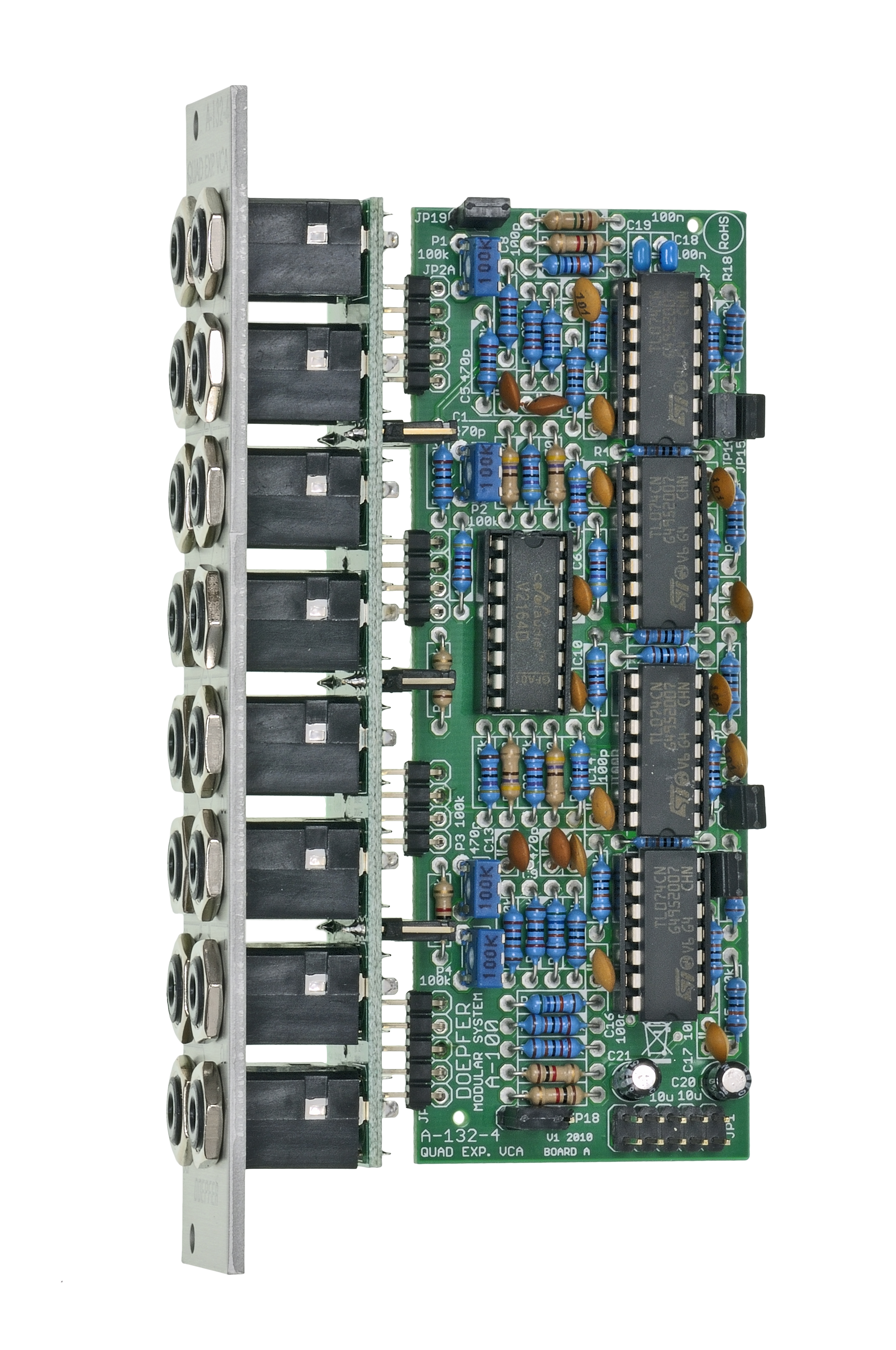 A-132-4 Quad exponential VCA A-132-4 Quad exponential VCA