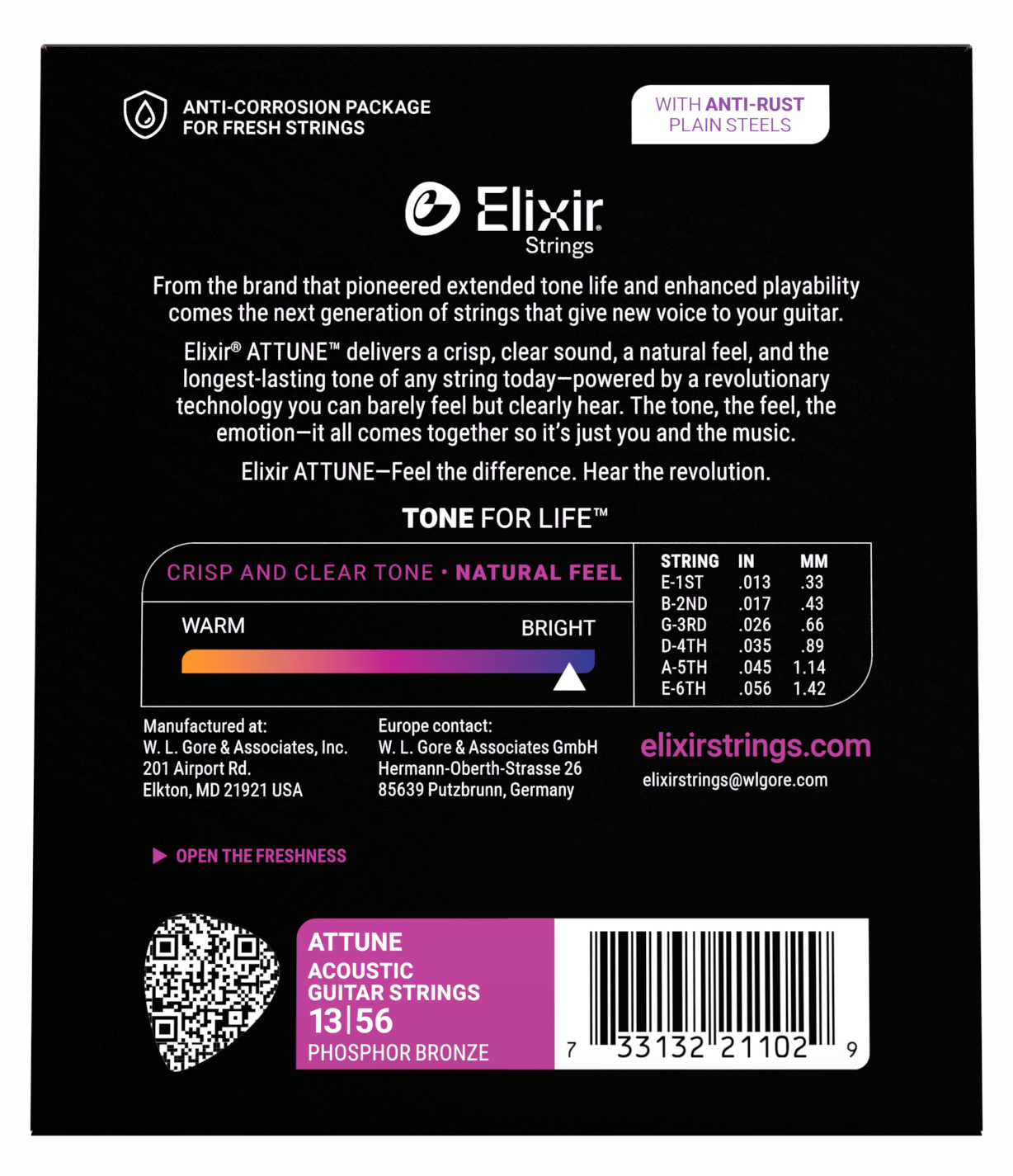 Acoustic ATTUNE medium 13-56