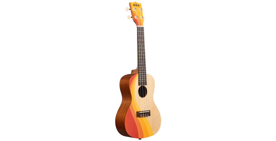 Surf Series Swell Concert Ukulele, with Bag (UB-C) Swell Surfboard