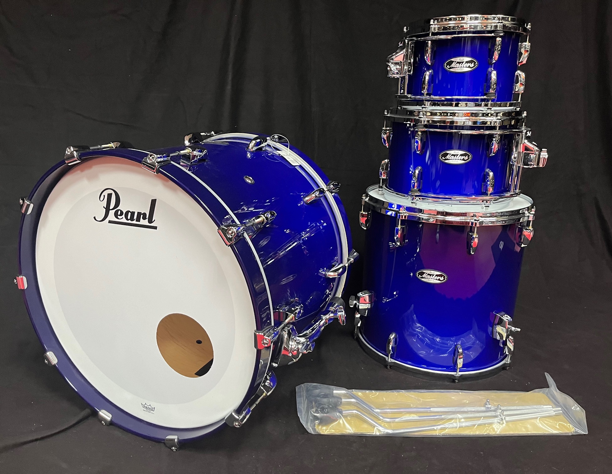 Masters Maple MM6 4-PC SP L Rod Custom F Kobalt Blue Fade Metallic