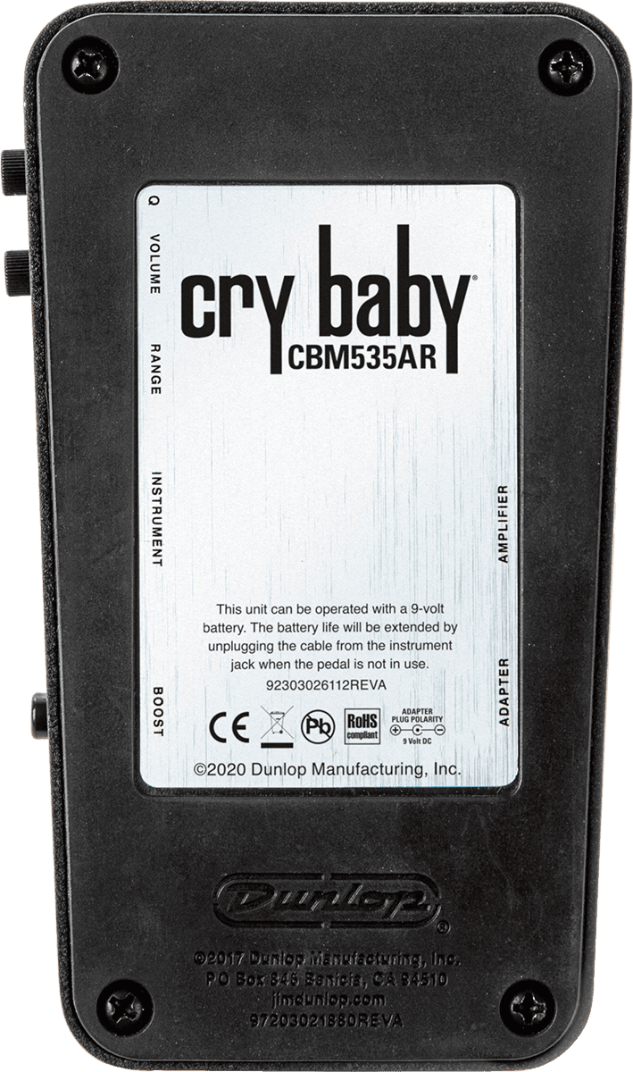 Cry Baby Mini 535Q Wah Auto-Return Cry Baby Mini 535Q Wah Auto-Return