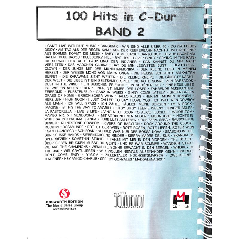 100 Hits in C-Dur 2