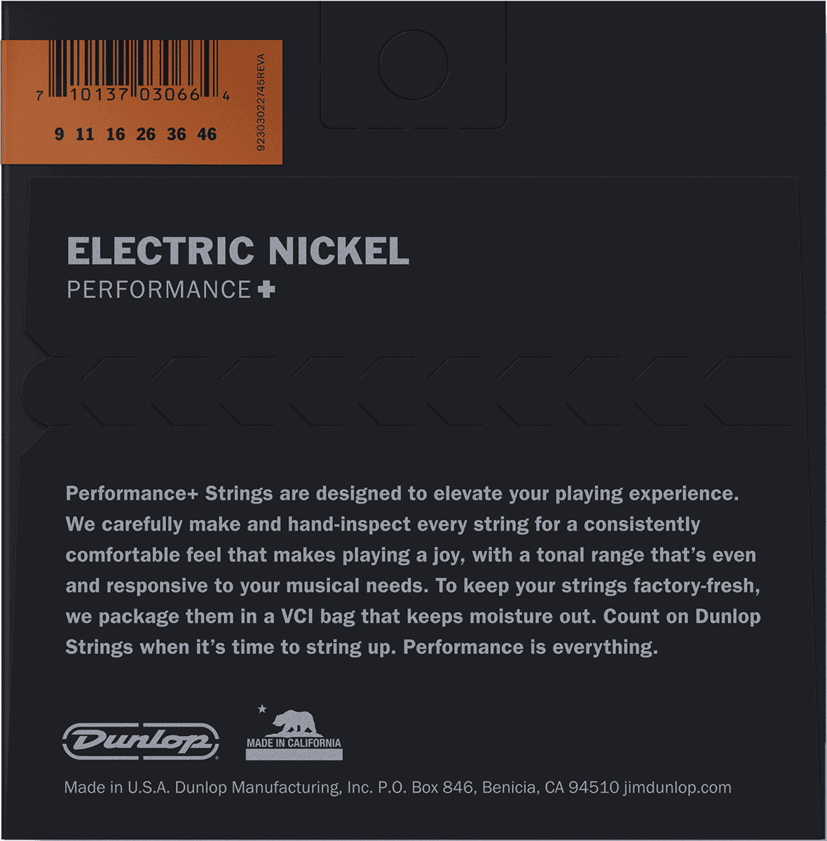 DEN 09-46 Electric Guitar Strings, Nickel
