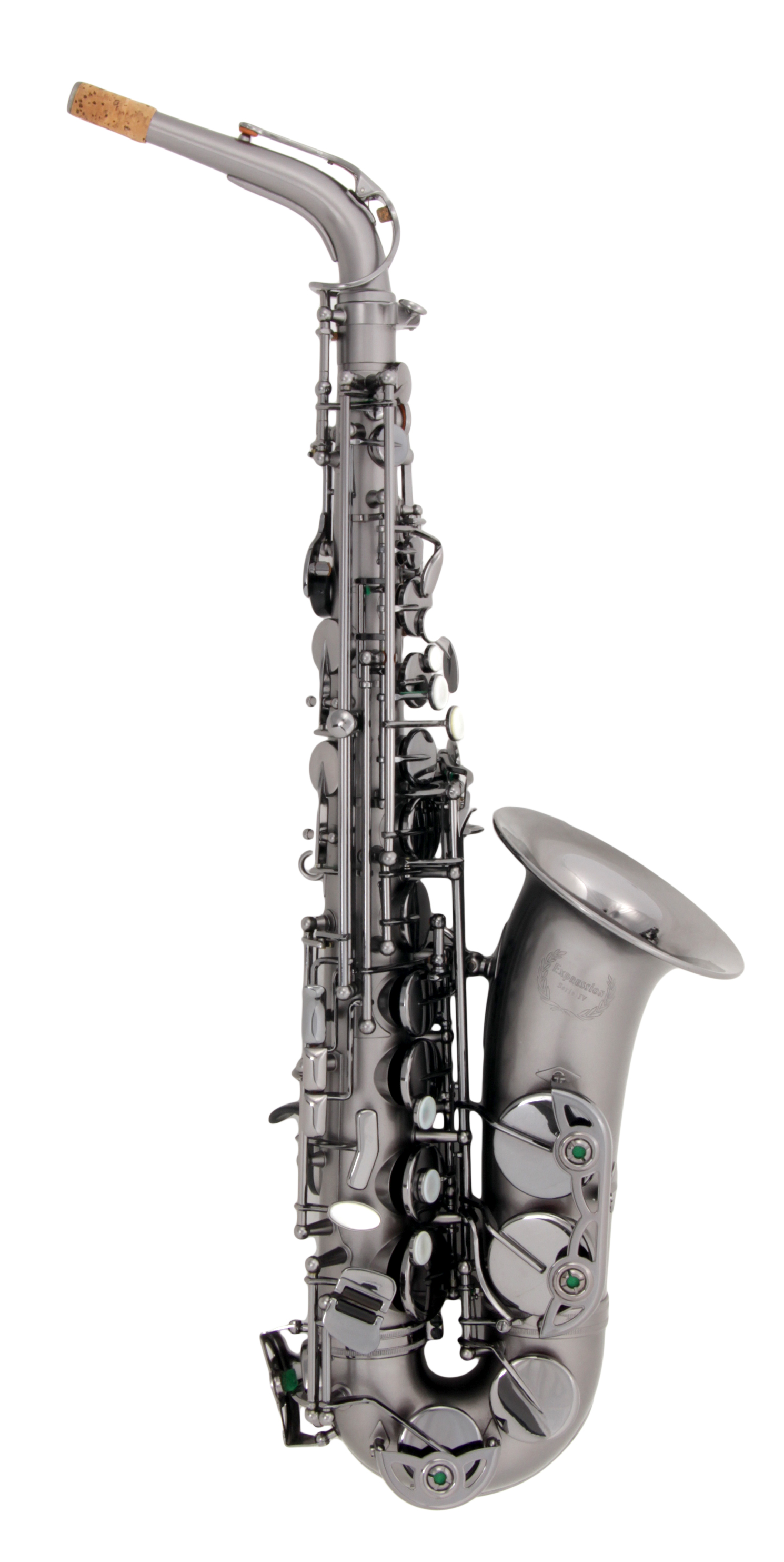 A-318 BPL Altsaxophon Messing schwarz verchromt