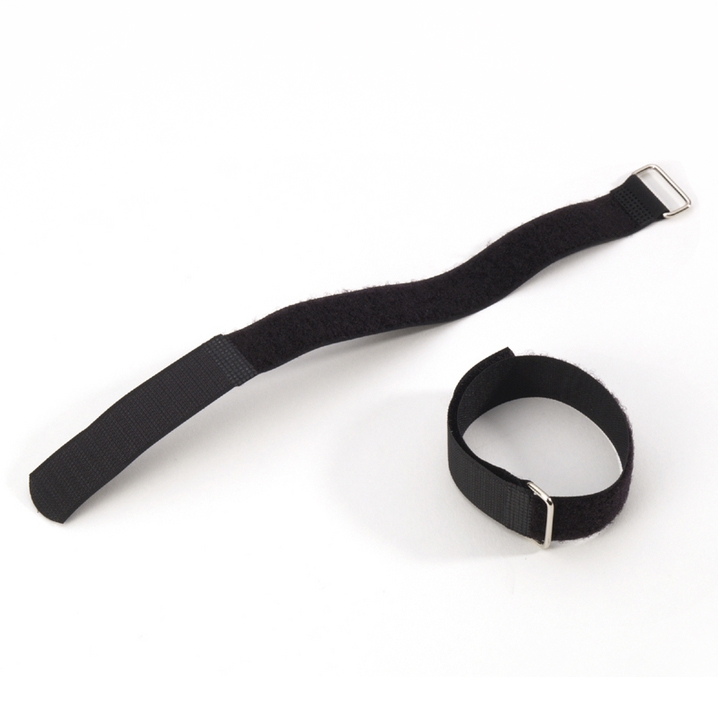 Kabelbinder Klett 16x1,6 cm schwarz