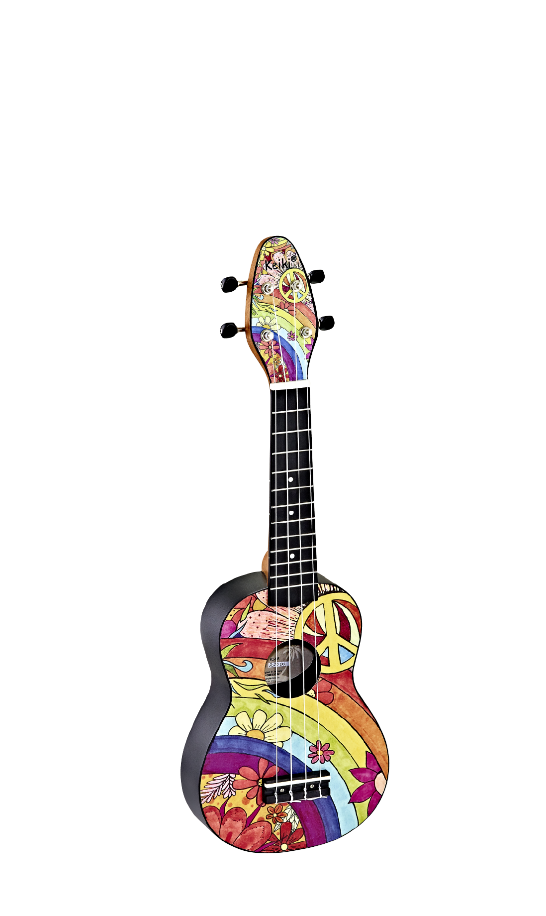 KEIKI Ukulelen Set "Peace 68" inkl. Gymbag/H-Tuner/5 Picks/Gurt KEIKI Ukulelen Set "Peace 68" inkl. Gymbag/H-Tuner/5 Picks/Gurt