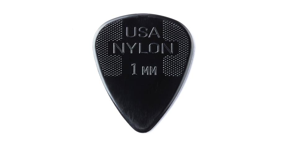 Nylon Standard Picks, Player's Pack 12 pcs., black, 1.00 mm Nylon Standard Picks, Player's Pack 12 pcs., black, 1.00 mm