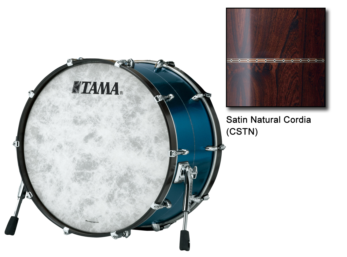 Star Bubinga Bassdrum 18"x14" CSTN Satin Natural Cordia