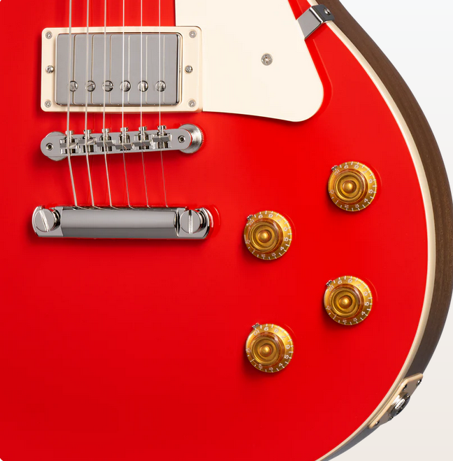 Les Paul Standard 50s Plain Top Cardinal Red Top Les Paul Standard 50s Plain Top Cardinal Red Top