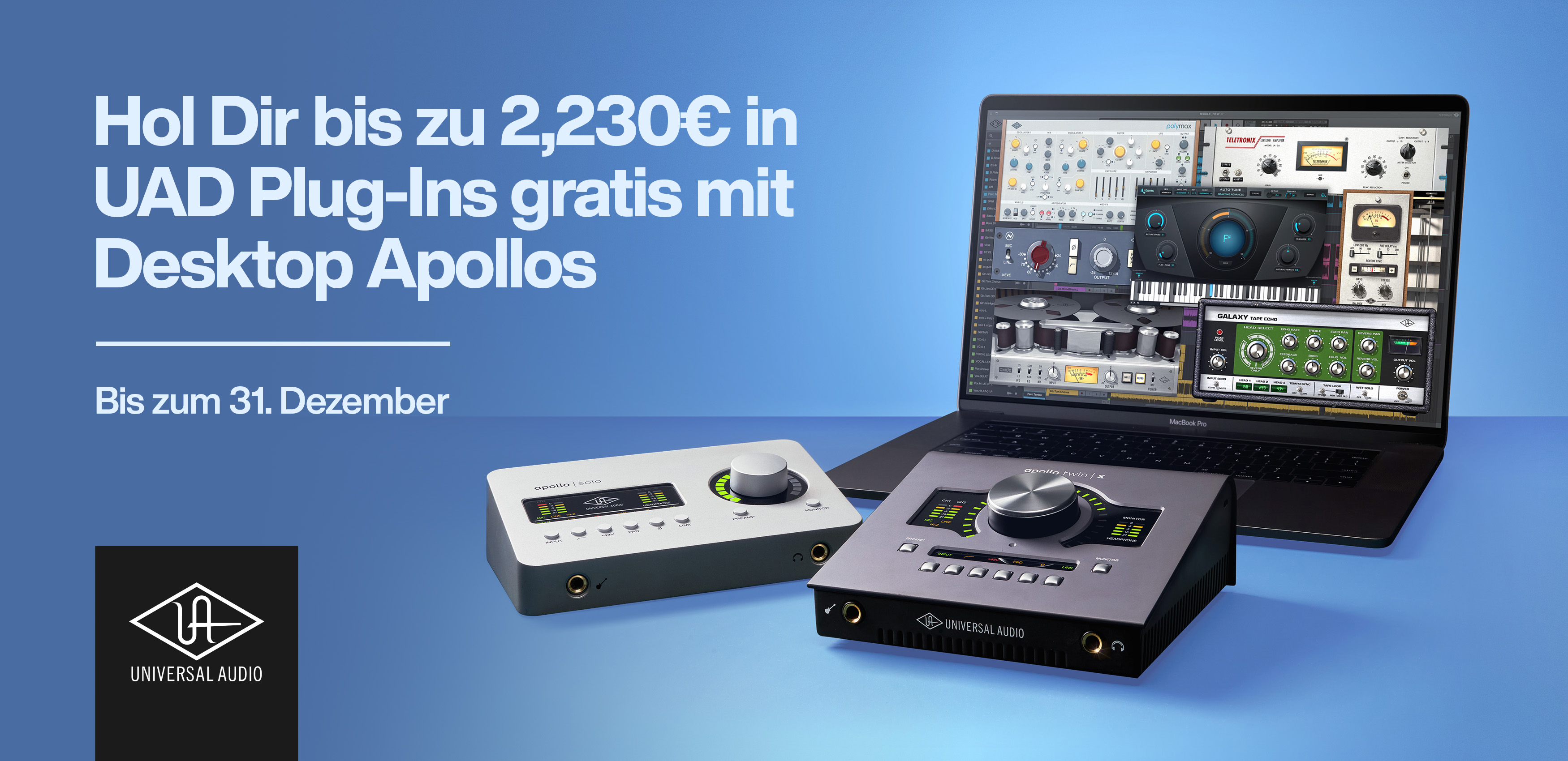 Universal Audio Apollo Desktop Promo