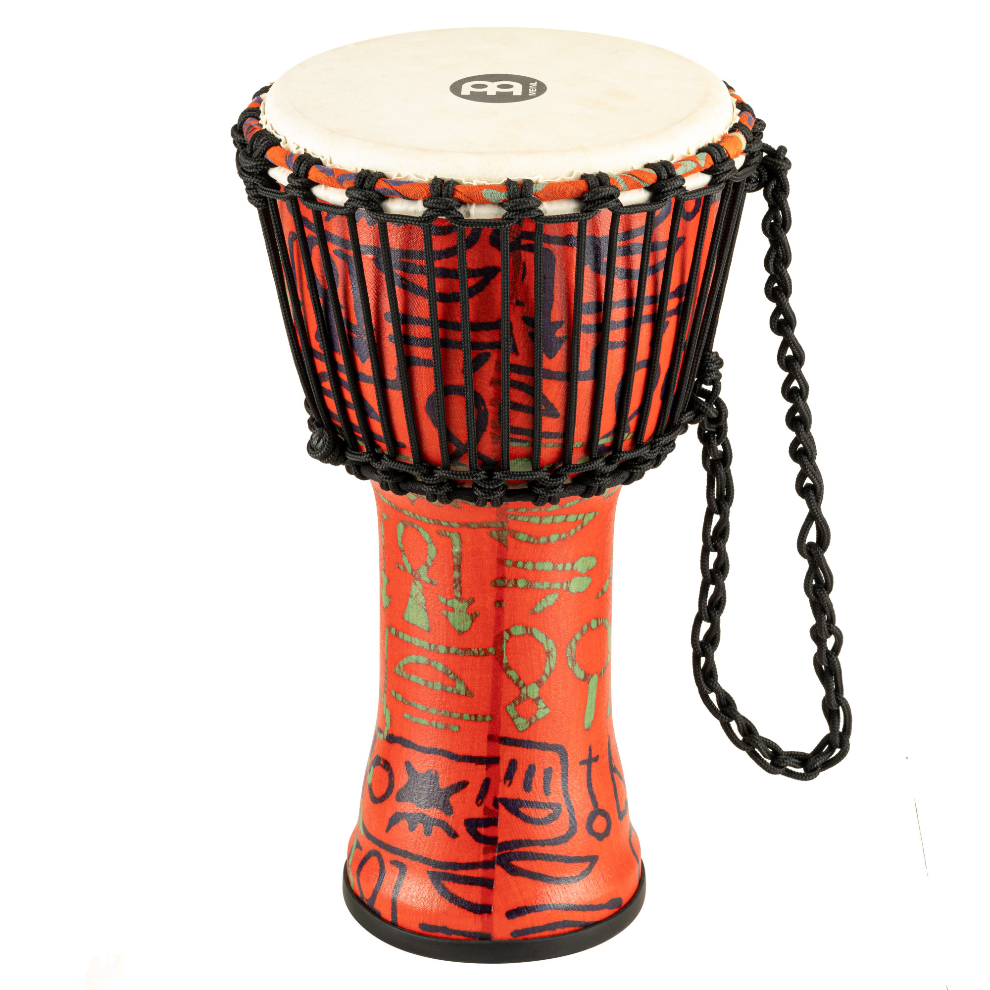 PADJ1-S-G Travel Series African Djembe 8" - Pharaoh's Script