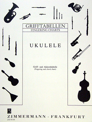 Grifftabelle Ukulele