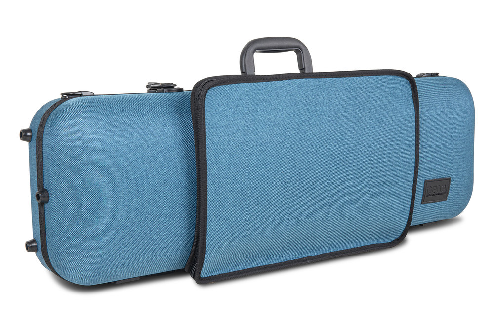 Violinkoffer BIO A 1/2-4/4 blau mit Notentasche Violinkoffer BIO A 1/2-4/4 blau mit Notentasche