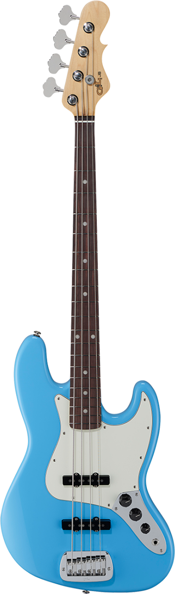 Fullerton Deluxe Jazz Bass Himalayan Blue