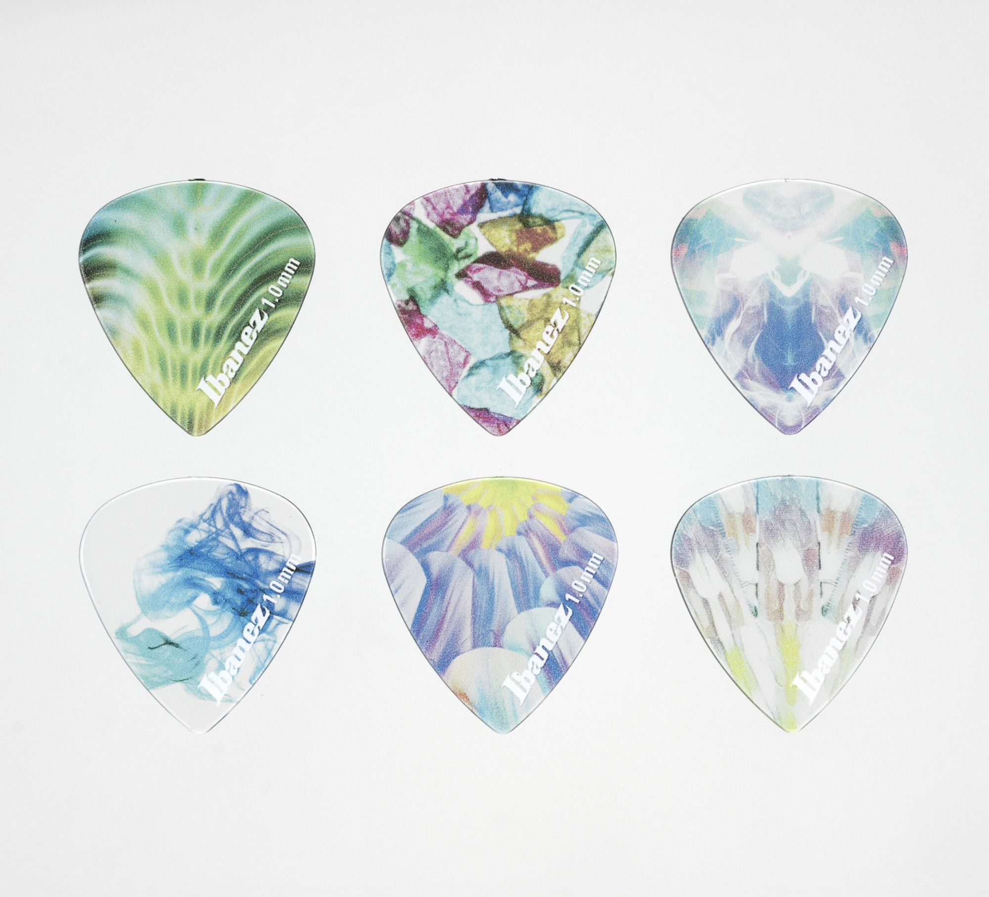 KALEIDO Series Picks Copolyester Material Heavy/ 6 teilig Set KALEIDO Series Picks Copolyester Material Heavy/ 6 teilig Set