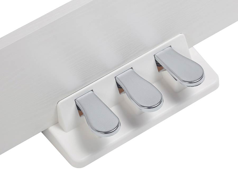 ST450/WH Medeli Performer Series Holzständer für Digitalpiano SP-C120/SP-A500 mit 3 Pedalen - weiß