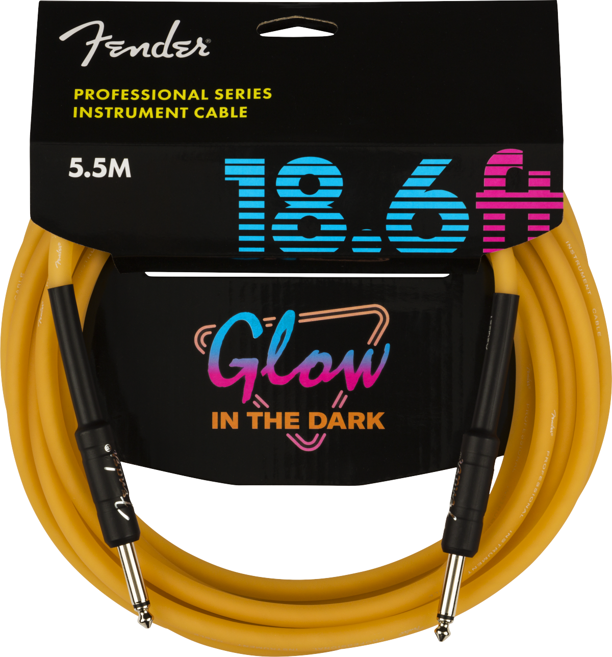 Glow in the Dark Cable 5,5m Orange