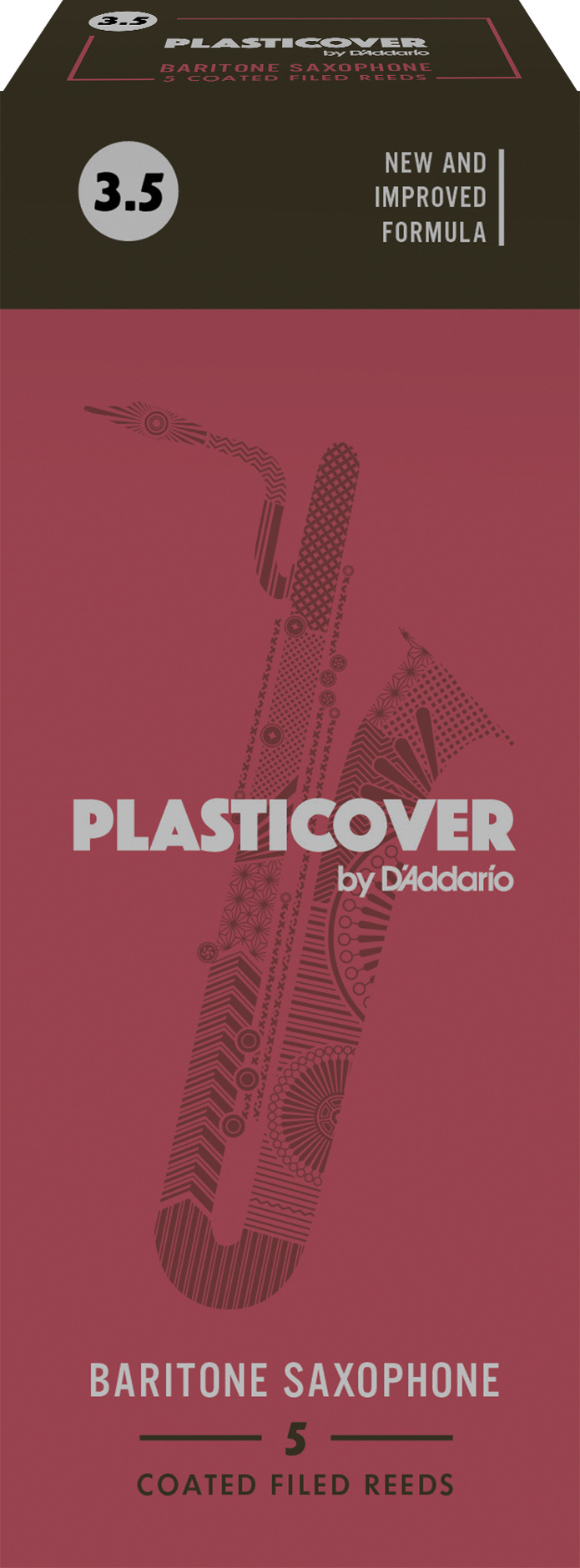 Plasticcover Baritonsax 3,5 5er Packung