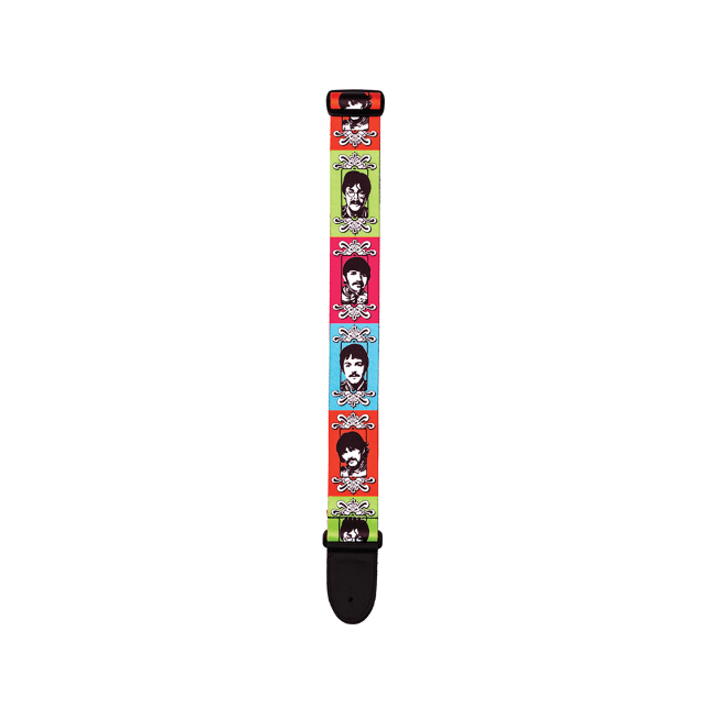 GUITAR STRAP 50MM Sgt. Pepper's Lonely Hearts Club Band 50th Anniversary Woven Guitar Strap